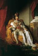 Friedrich von Amerling Emperor Franz II oil painting on canvas
